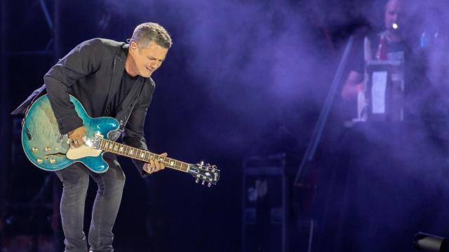 El cantante Alejandro Sanz en un concierto en Sevilla / EFE