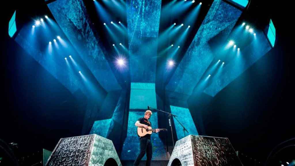 El cantante británico Ed Sheeran hizo vibrar a sus fans en Barcelona / CG