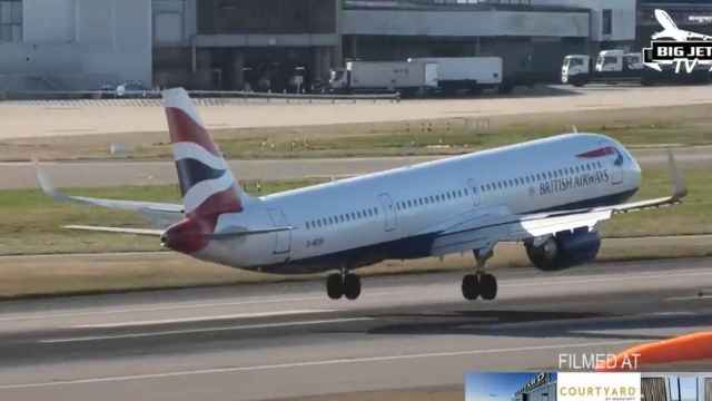 El avión de British Airways /BIGJETTV