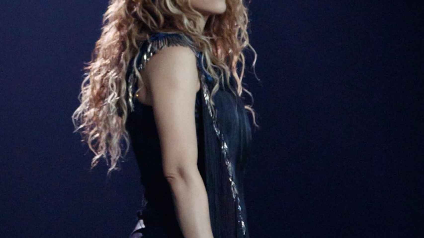 Una foto de Shakira durante un concierto en su gira por Estados Unidos / Instagram