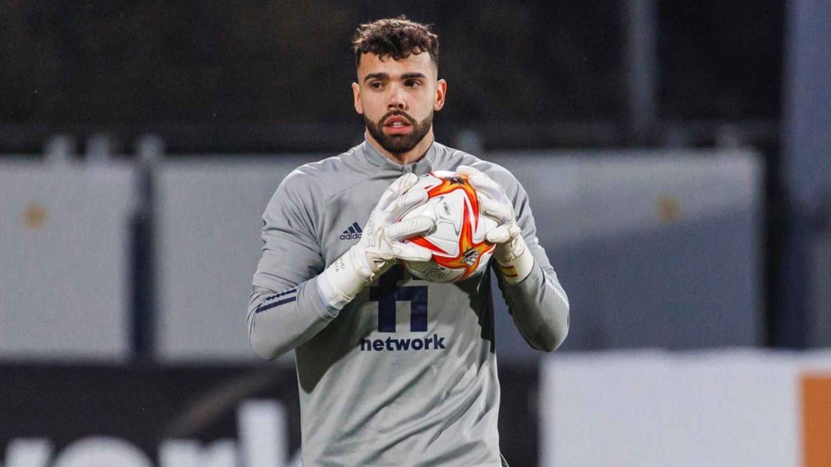 David Raya con la Selección Española / REDES