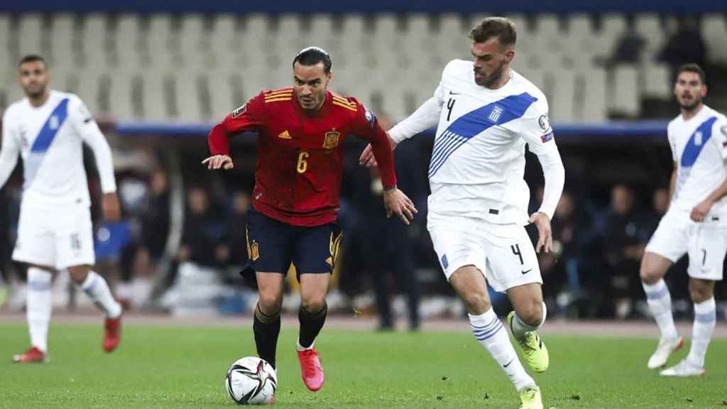 Raúl de Tomás, uno de los canteranos del Real Madrid en la España de Luis Enrique / EFE