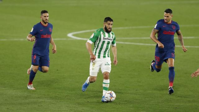 Fekir contra el Atlético de Madrid / EFE
