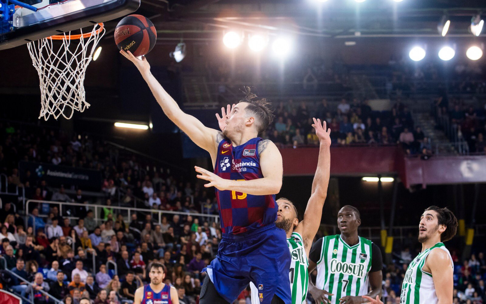 Thomas Heurtel en una acción de juego contra el Betis / FCB