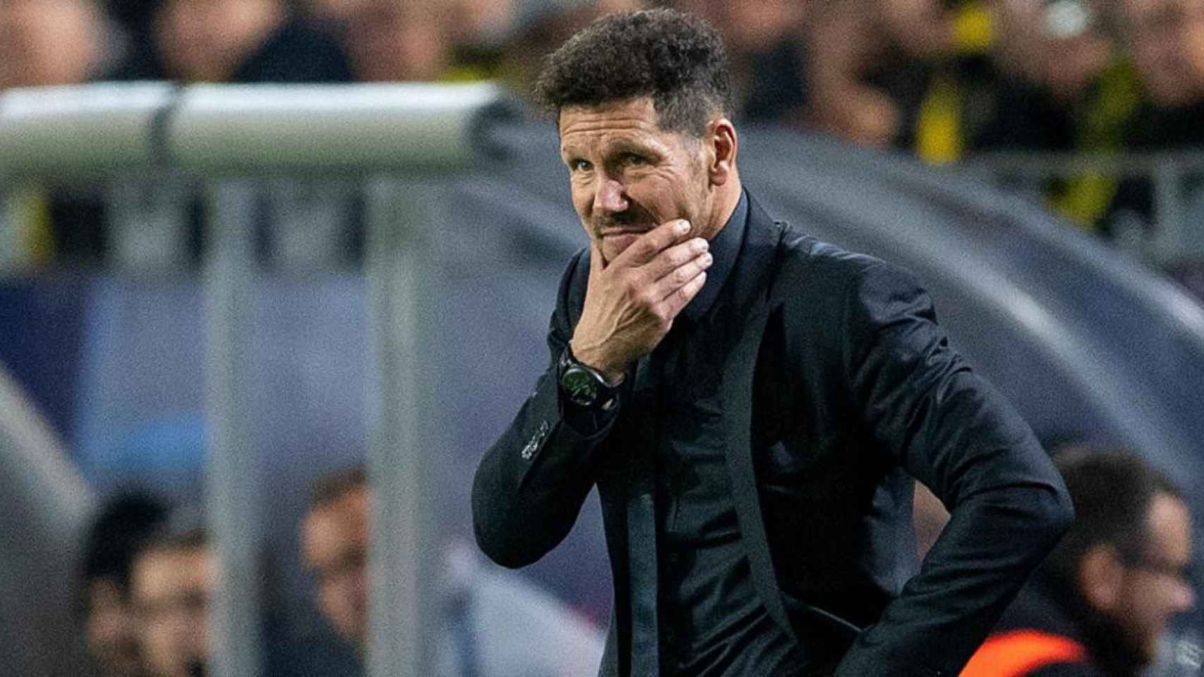 Una foto del Cholo Simeone, entrenador del Atlético de Madrid / EFE