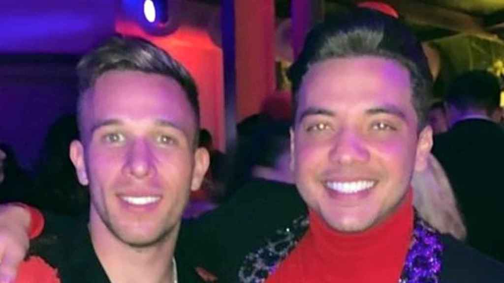 Arthur Melo este lunes por la noche en la fiesta de Neymar / INSTAGRAM