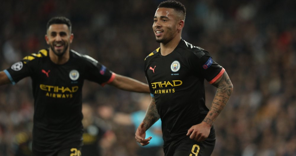 Gabriel Jesus celebra su gol ante el Real Madrid | EFE