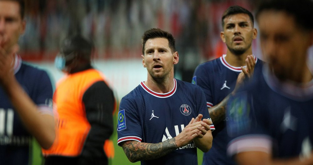 Leo Messi antes de su debut con el PSG, ante el Stade de Reims / EFE