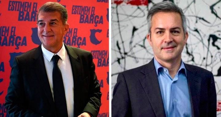 Font y Laporta, en un montaje | REDES