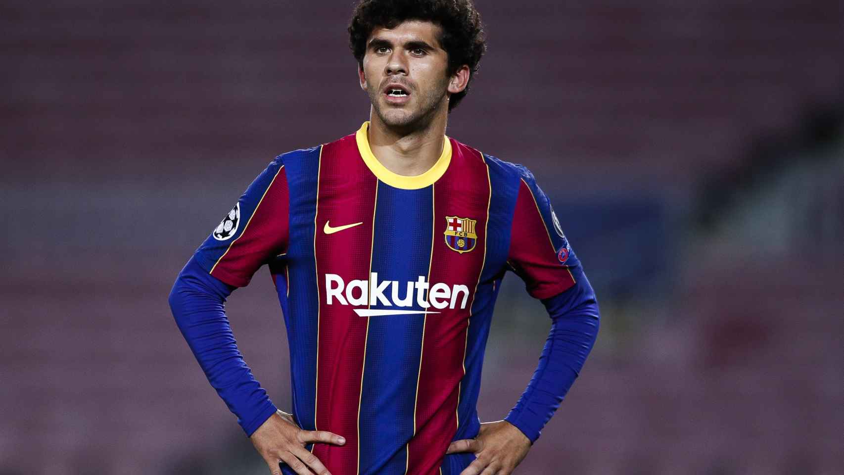 Carles Aleñá en un partido del Barça, en una imagen de archivo / EFE