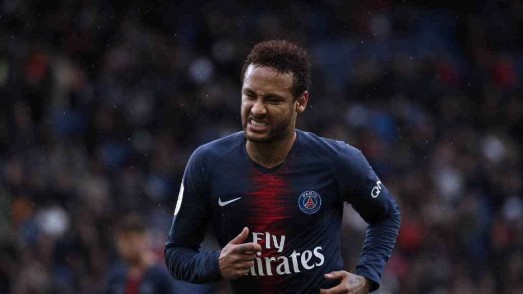 Una foto de Neymar Jr. durante un partido con el PSG / EFE