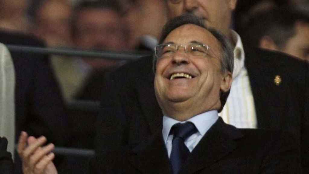 Una foto de Florentino Pérez, presidente el Real Madrid / Twitter