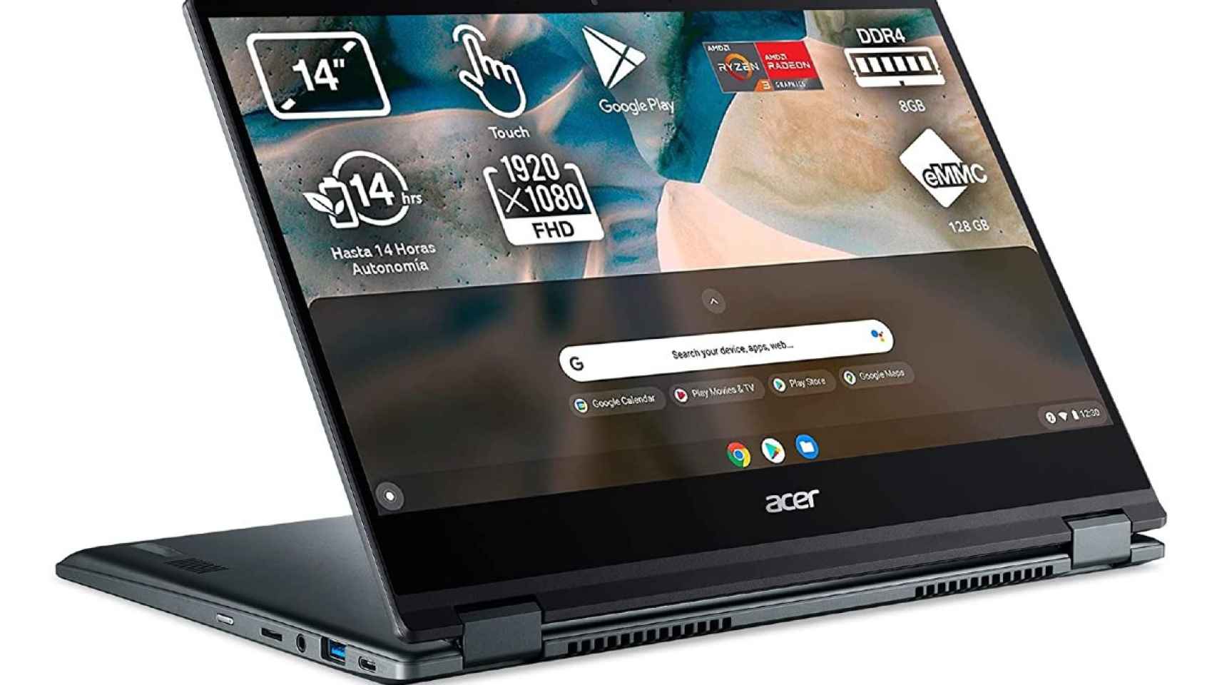 Más de 100€ de descuento en este portátil 2 en 1 de Acer