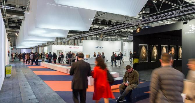 Vista general de los pabellones de Ifema durante la pasada edición de Arco. ARCO IFEMA