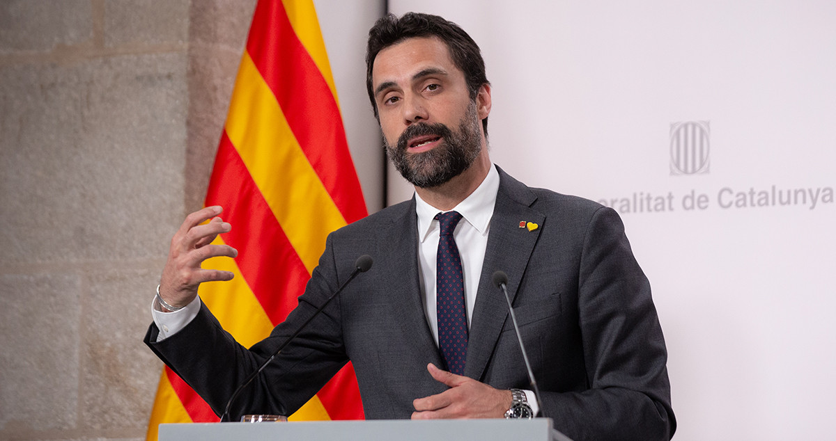 El 'conseller' de Empresa y Trabajo, Roger Torrent / EUROPA PRESS