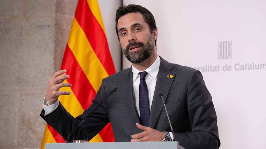 El 'conseller' de Empresa y Trabajo, Roger Torrent / EUROPA PRESS