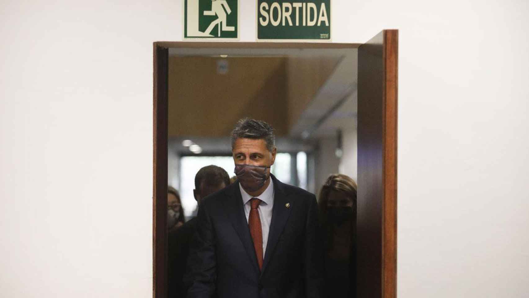 Xavier Garcia Albiol, alcalde de Badalona, en el ayuntamiento de la ciudad metropolitana / EP