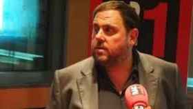 El presidente de ERC, Oriol Junqueras, entrevistado en Rac1