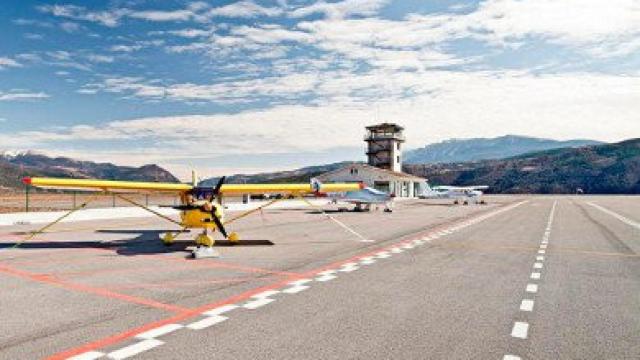 Pista del aeropuerto de Andorra-La Seu d'Urgell