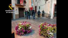 Agentes participan en el operativo antiterrorista en El Pont de Suert (Lleida) / GUARDIA CIVIL