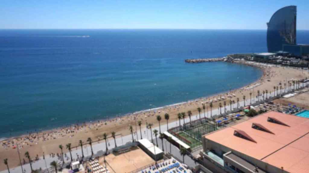 La playa de Sant Sebastià de Barcelona / AYUNTAMIENTO DE BARCELONA