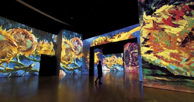 Imagen de la exposición Van Gogh Alive / PALACIO DE CONGRESOS Y AUDITORIO DE NAVARRA BALUARTE