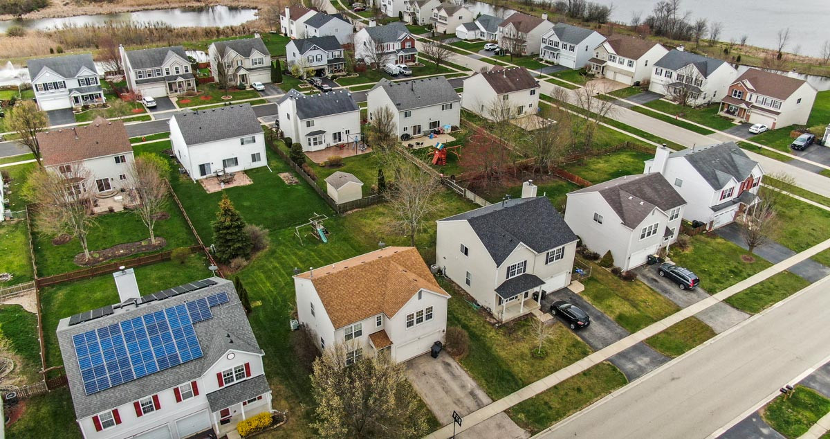 Un barrio residencial en Estados Unidos / EFE