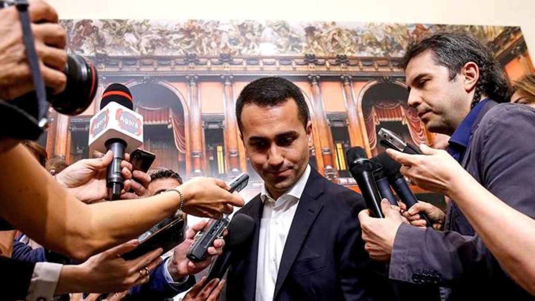 El líder del Movimiento Cinco Estrellas, Luigi Di Maio, uno de los partidos euroescépticos de Italia que alarma a los mercados / EFE