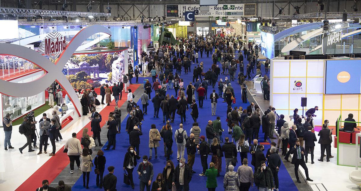 Panorámica de la feria Fitur en Ifema / YOLANDA CARDO