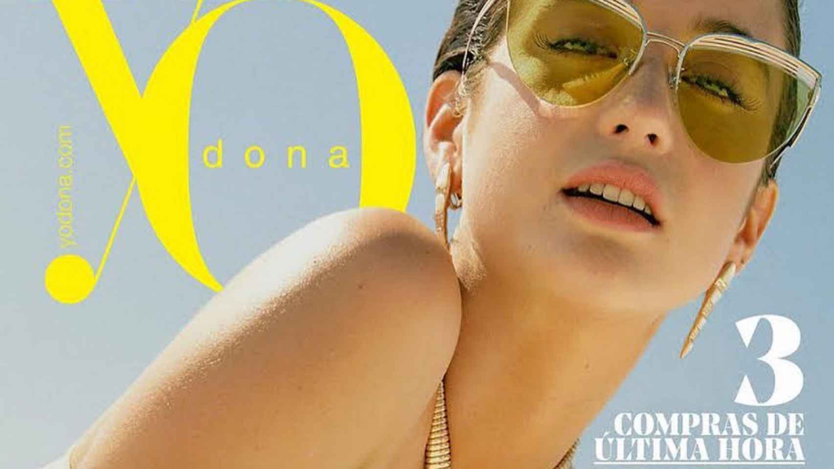 La actriz María Pedraza en la portada de 'YoDona'