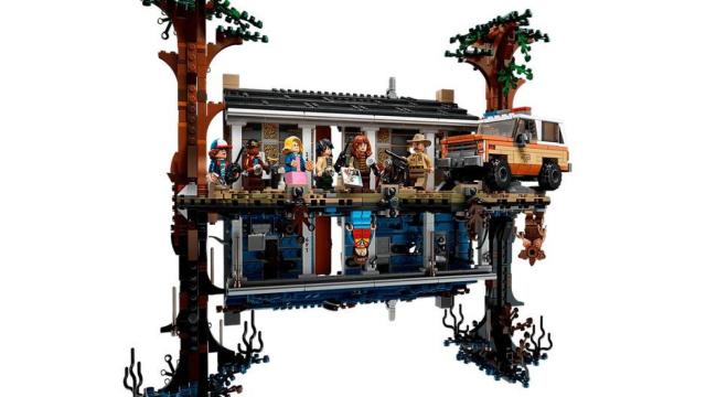 imagen de la maqueta de 'Stranger Things' de LEGO / LEGO