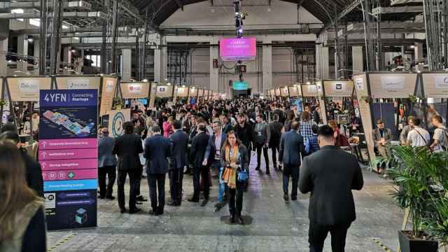 El salón 4YFN de startups que se celebra durante el Mobile World Congress en Barcelona / EUROPA PRESS