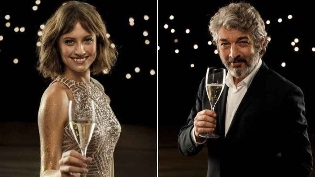 Michell Jenner y Ricardo Darin