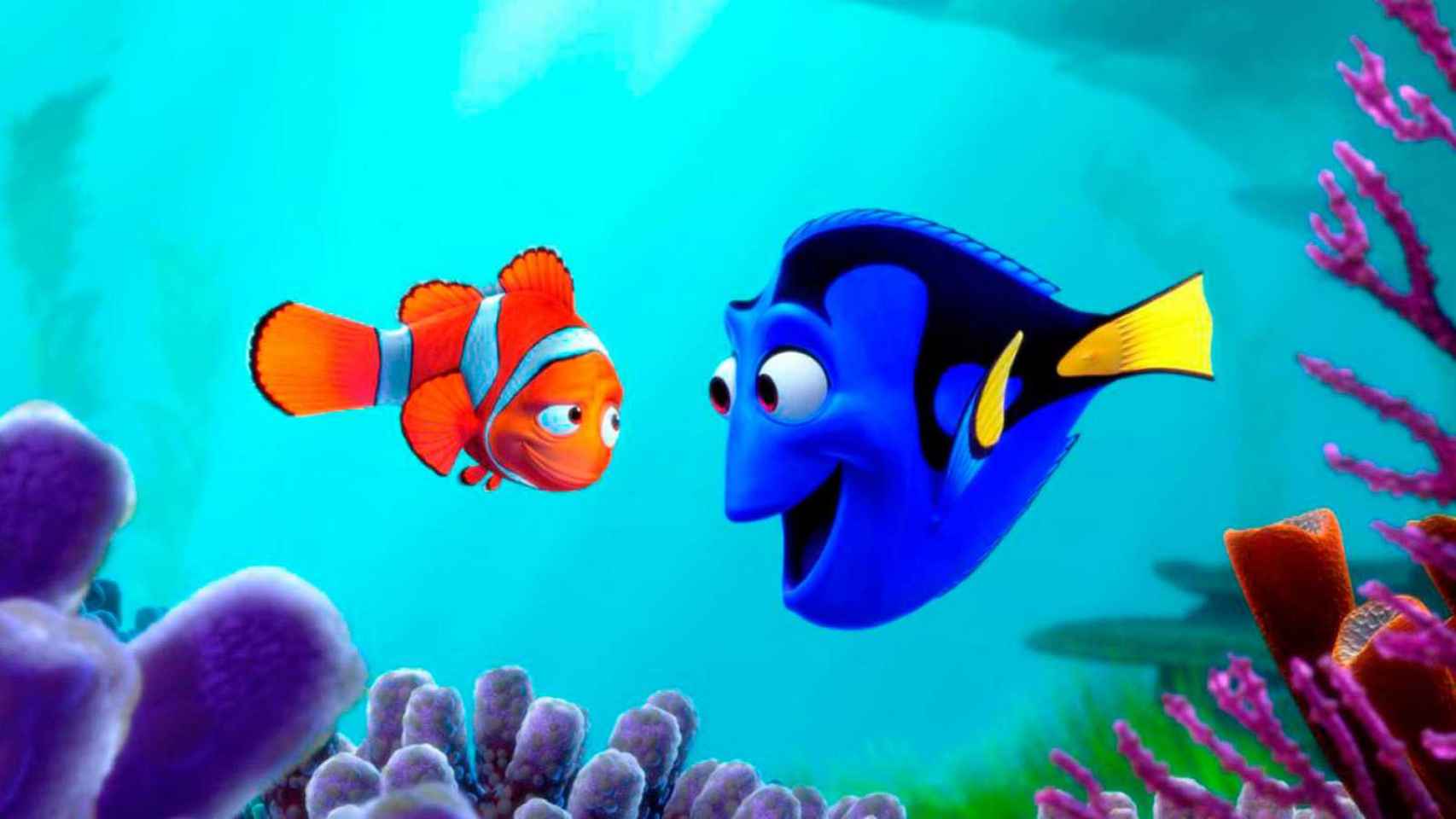 Momento de 'Buscando a Nemo' PIXAR