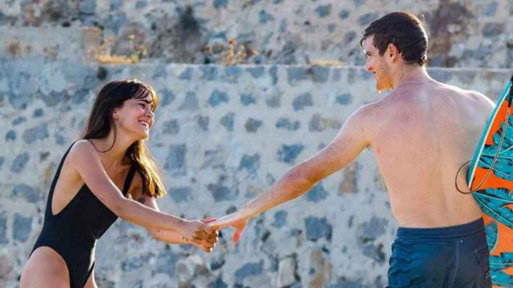 Aitana Ocaña y Miguel Bernardeau en Ibiza / EP