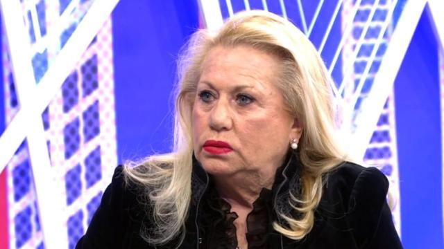 La exmujer de Julián Muñoz, Maite Zaldívar, en el plató de 'Sábado Deluxe' / MEDIASET