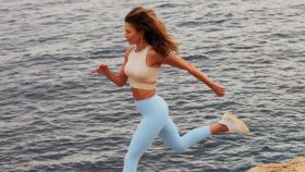 Anna Lewandowska haciendo deporte / REDES