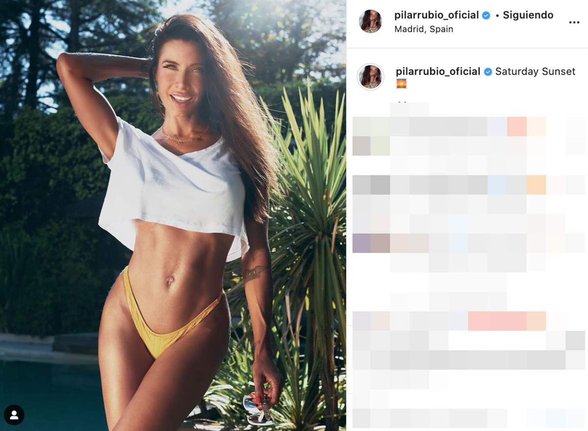 el espectacular bikini de pilar rubio