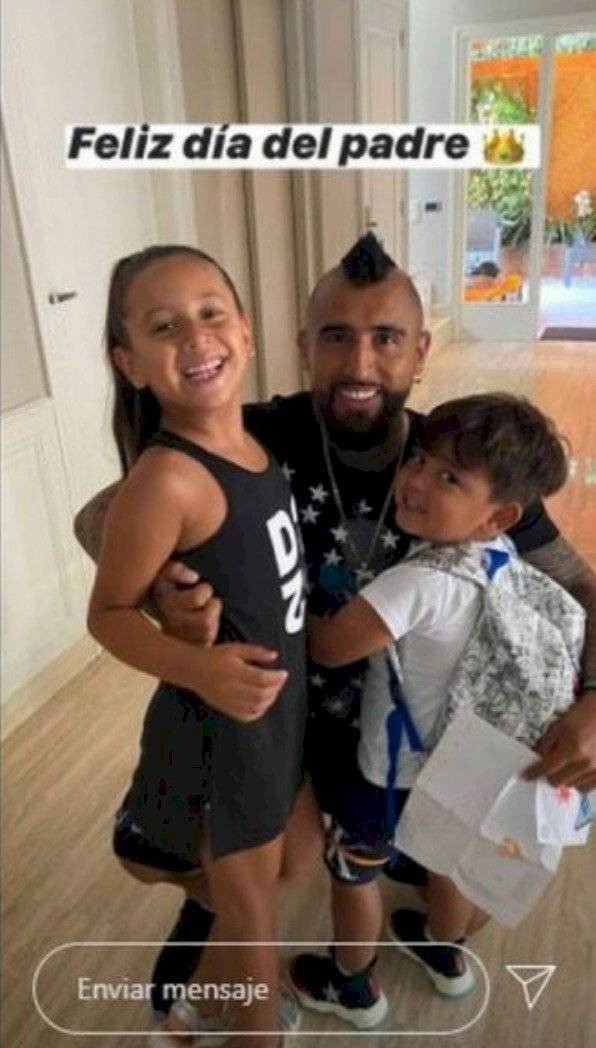 matus felicita a vidal por el día del padre