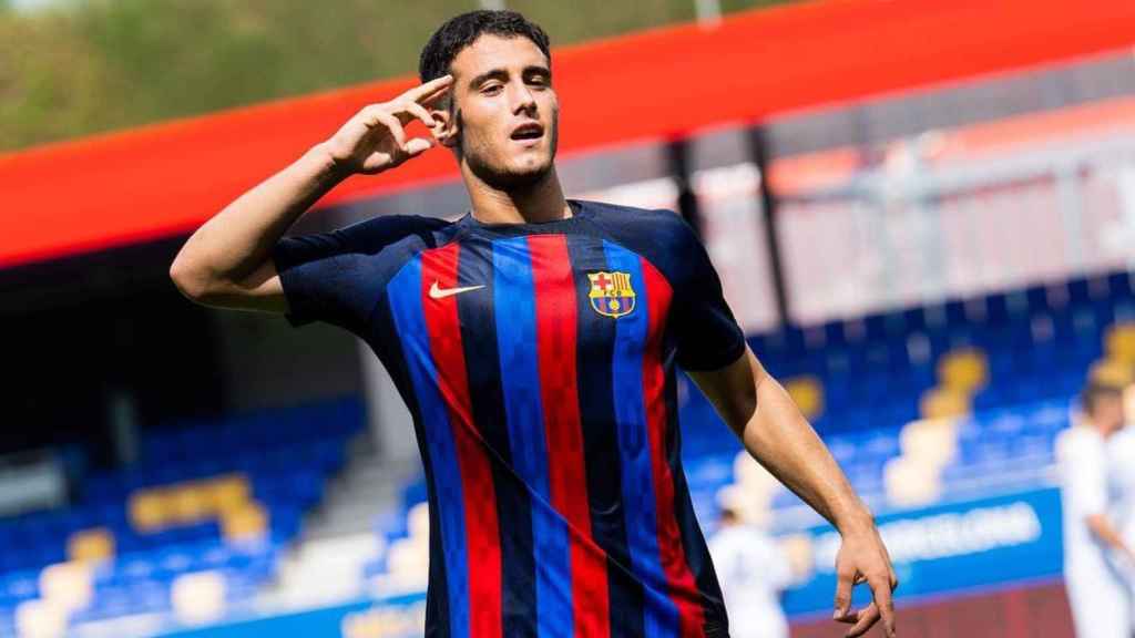 Ángel Alarcón Galiot, joven canterano del Barça con gran proyección para el primer equipo / REDES