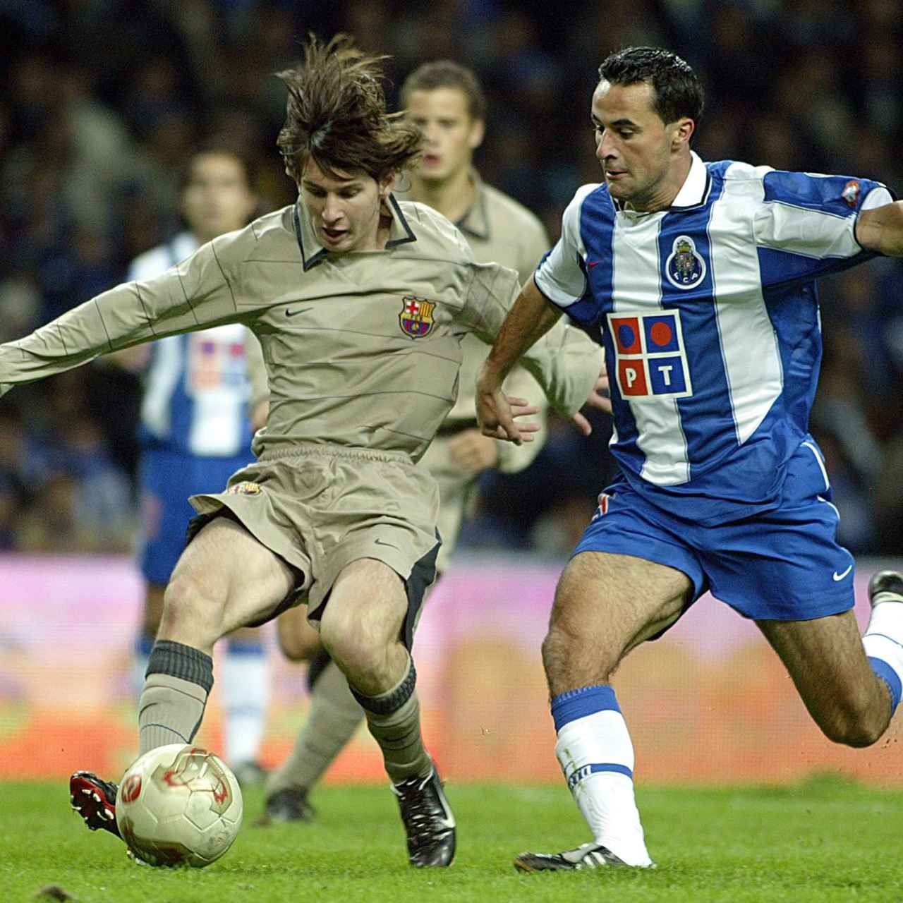 Messi en su debut contra el Oporto / EFE