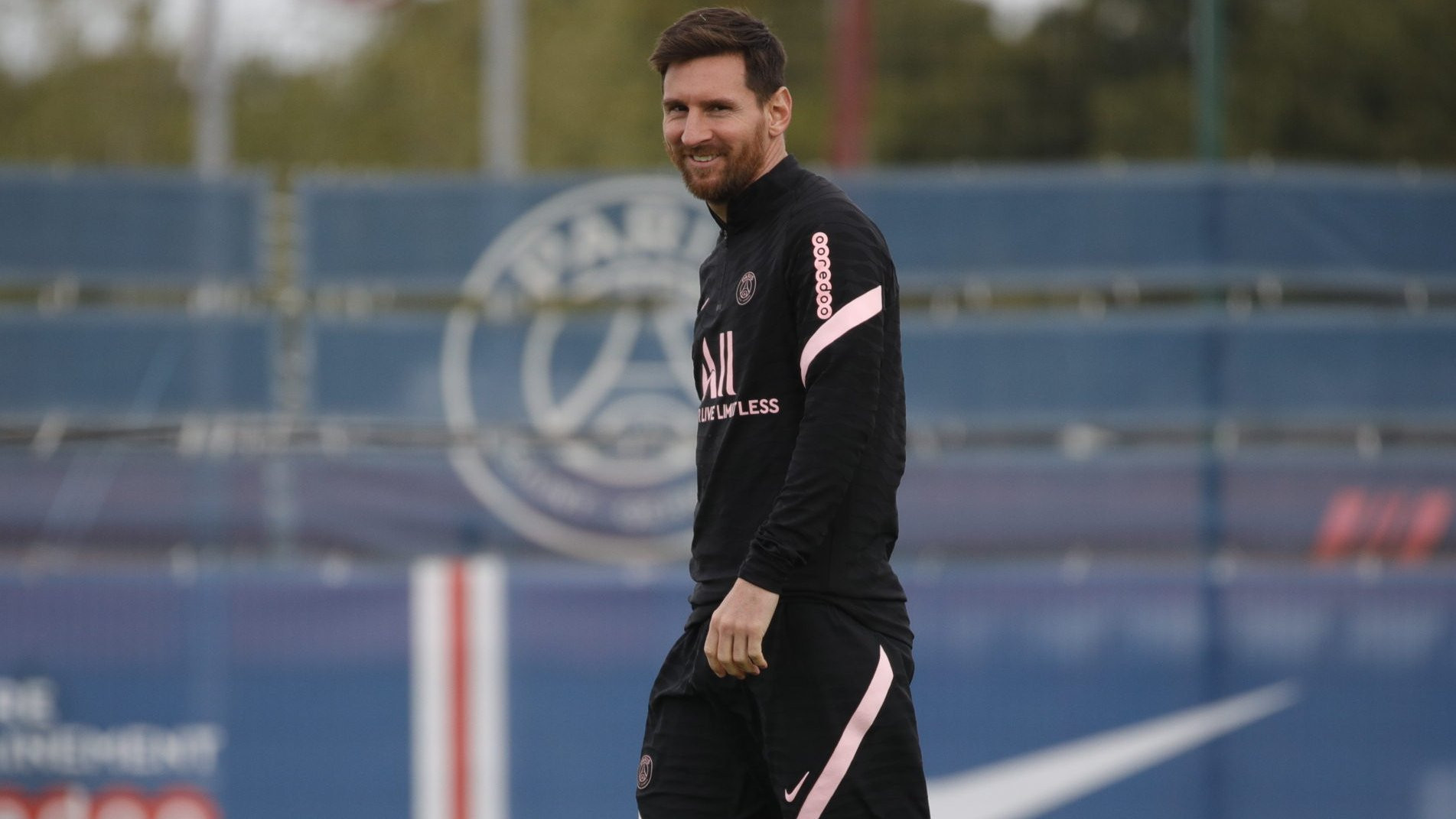 Leo Messi entrenando con el PSG / PSG