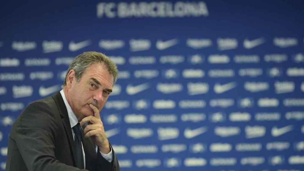 Una foto de Pep Segura, director deportivo del Barça / Twitter