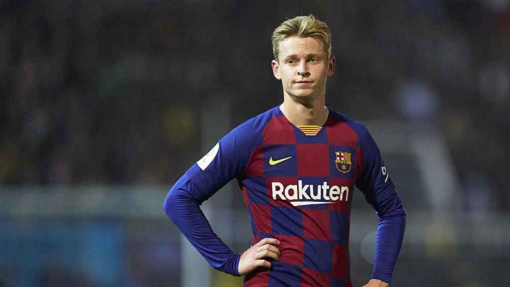 De Jong, en un partido con el Barça | EFE