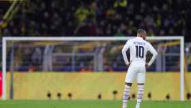 Neymar lamentando un gol del Borussia Dortmund / EFE