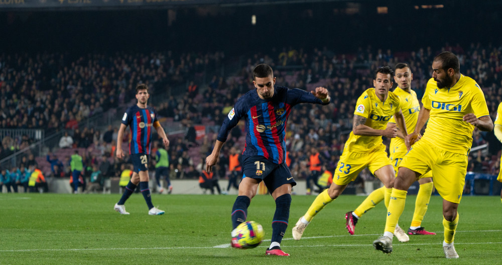 Ferran Torres contra el Cádiz / Luis Miguel Añón (Culemanía)