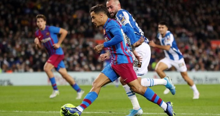 Coutinho en el Barça Espanyol / FCB