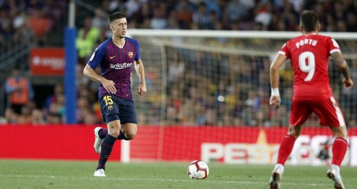 Clément Lenglet con la camiseta del Barça / EFE