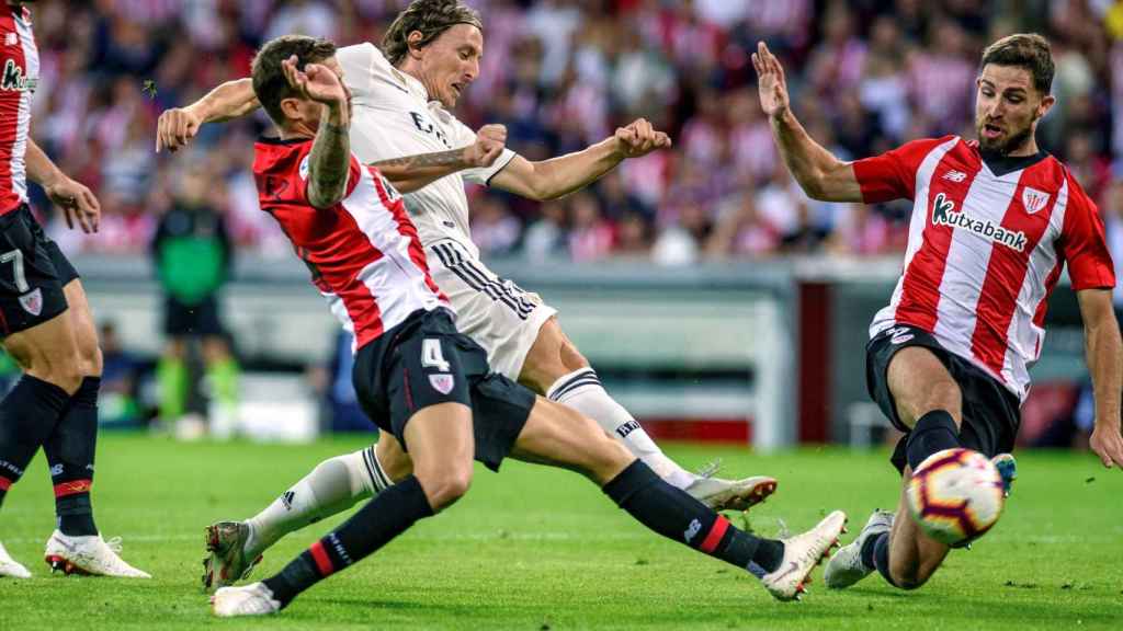 Luka Modric ya flirteó el pasado verano con el Inter de Milán / EFE