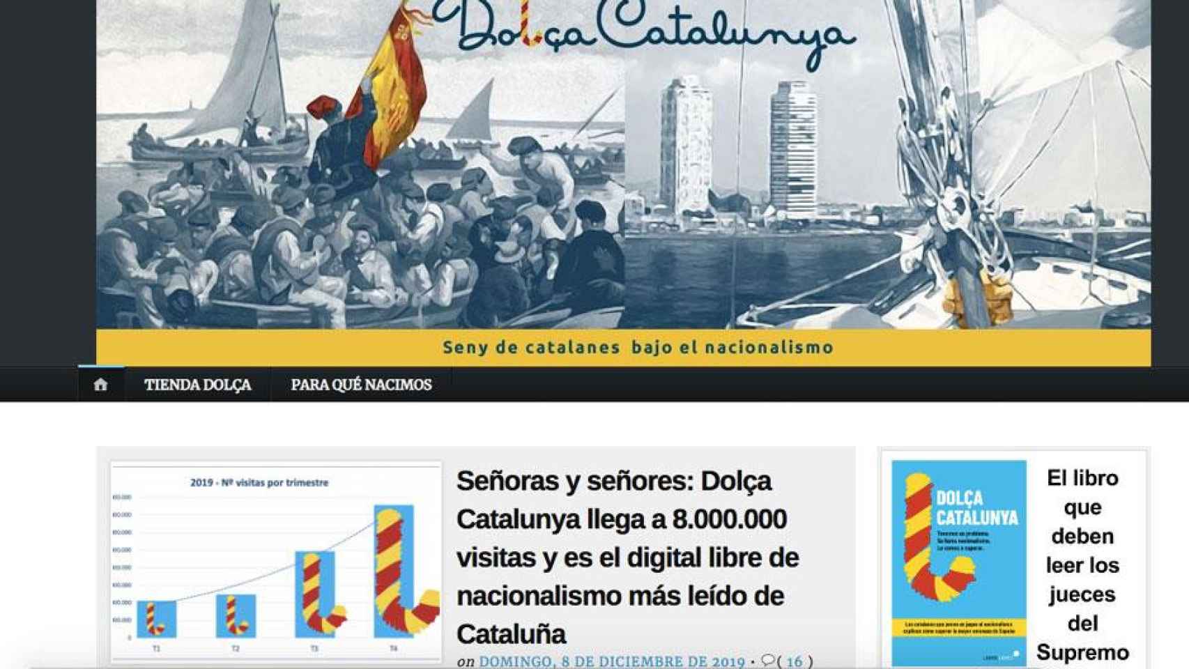 La portada de Dolça Catalunya